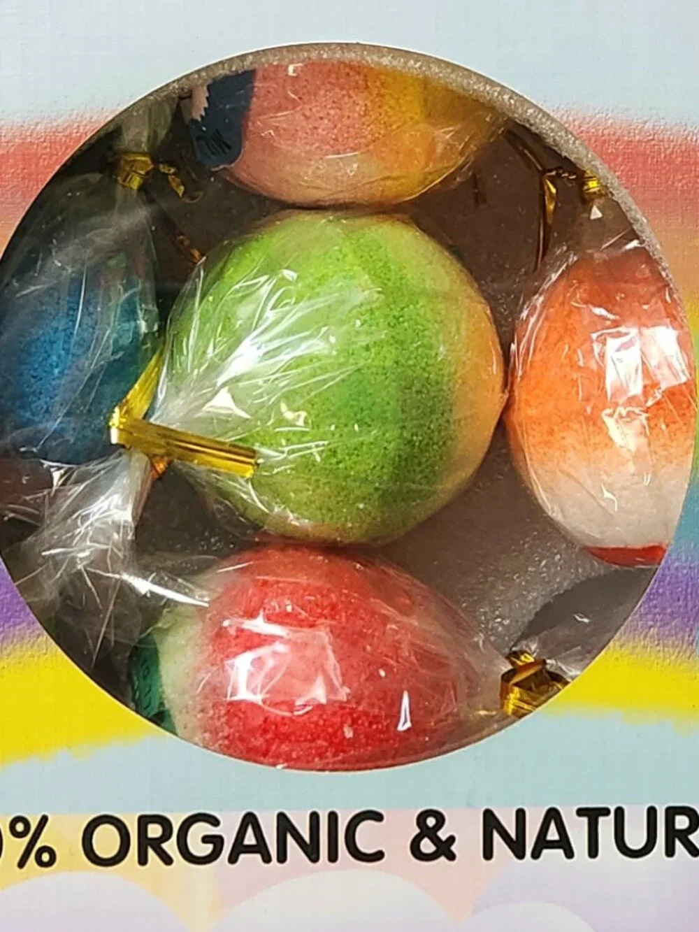 Kid's BATH BOMBS with Surprise Inside - Organic and Natural - 20 Pack